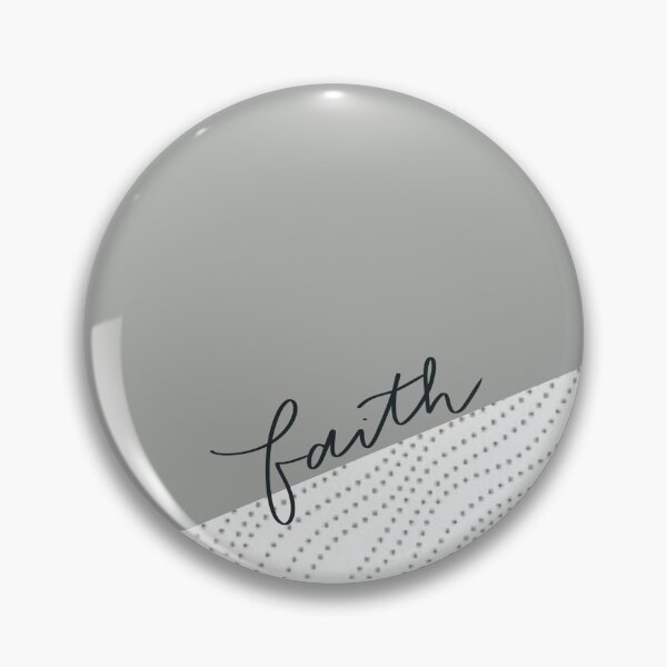 Item preview, Gray Pattern Faith designed and sold by stay-grateful.