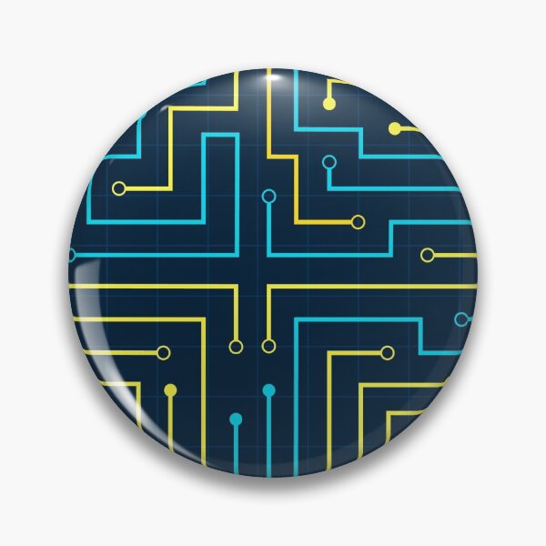 Item preview, Technology Circuit Board Pattern designed and sold by The Masked Designer.