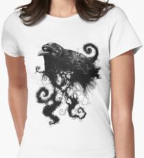 weather the crows Women's Fitted T-Shirt