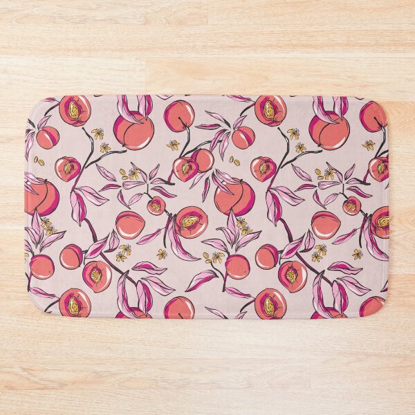 Item preview, Orange watercolor Peach bloom tree  designed and sold by Milatoo.