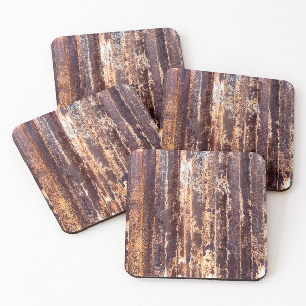 Item preview, Metal wall full of brown rust designed and sold by Andreea Eva Herczegh.