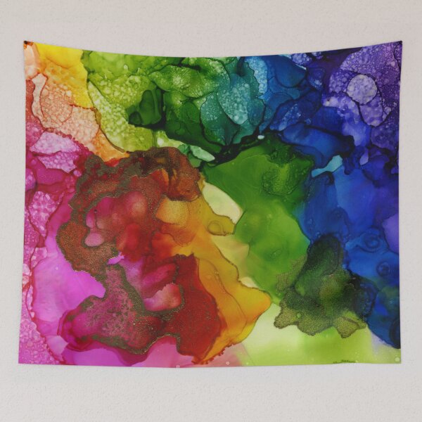 Item preview, Free Flow Rainbow designed and sold by LymphomaLass.