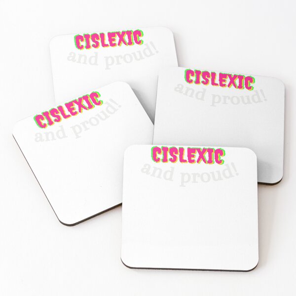 Item preview, Cislexic and Proud designed and sold by nonbinaryagenda.