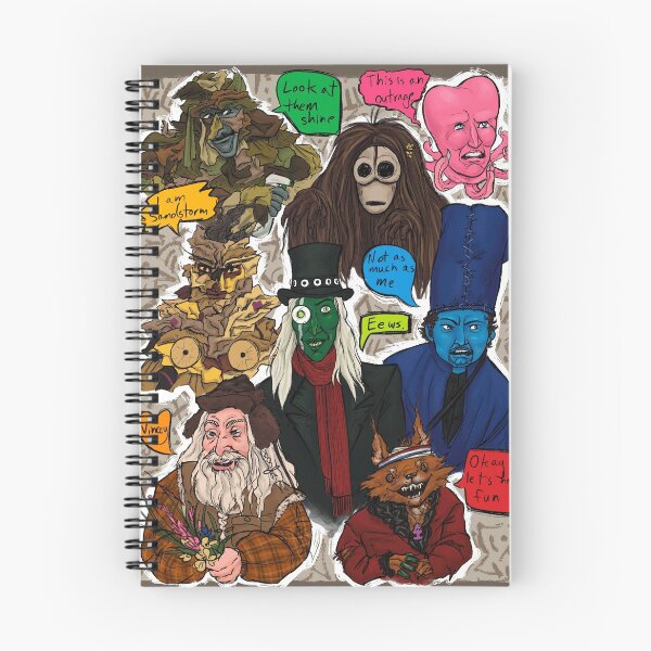 Item preview, Boosh Side Characters designed and sold by wingedog.