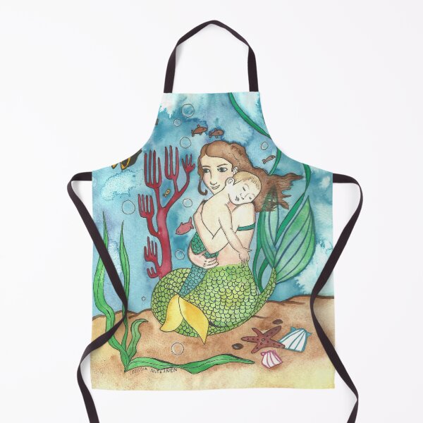 Item preview, Mer-mother & Mer-child designed and sold by Niina  Niskanen.