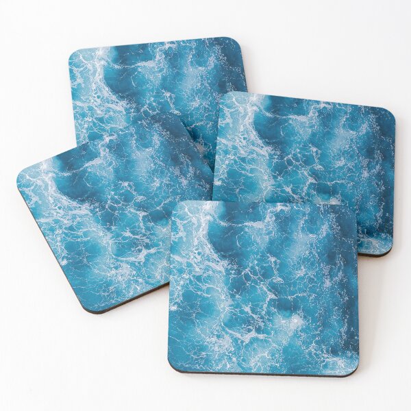 Item preview, Blue Ocean Waves | Ocean designed and sold by Jessi Review.