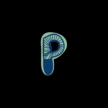 Artwork thumbnail, Initial Monogram P by Rajeev  Singh