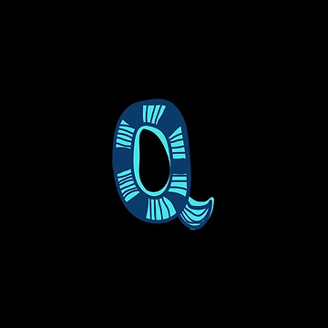 Artwork thumbnail, Initial Monogram Q by Rajeev Singh