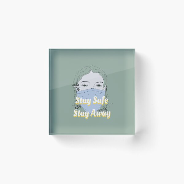Item preview, Stay Safe, Stay Away designed and sold by Leo Smith.