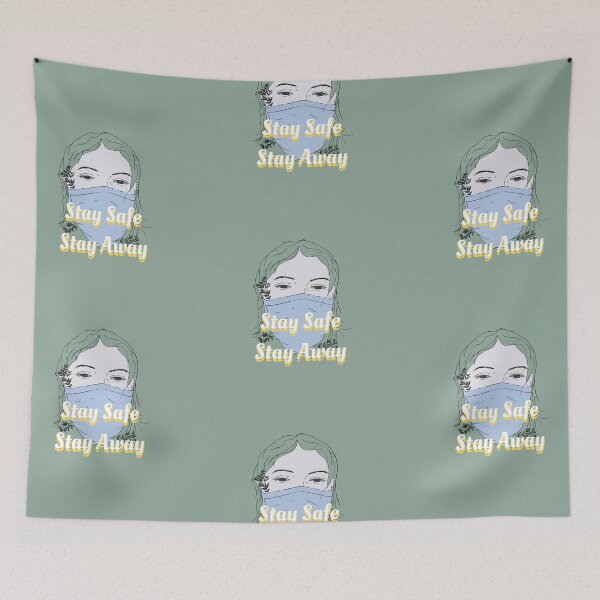 Item preview, Stay Safe, Stay Away designed and sold by Leo Smith.
