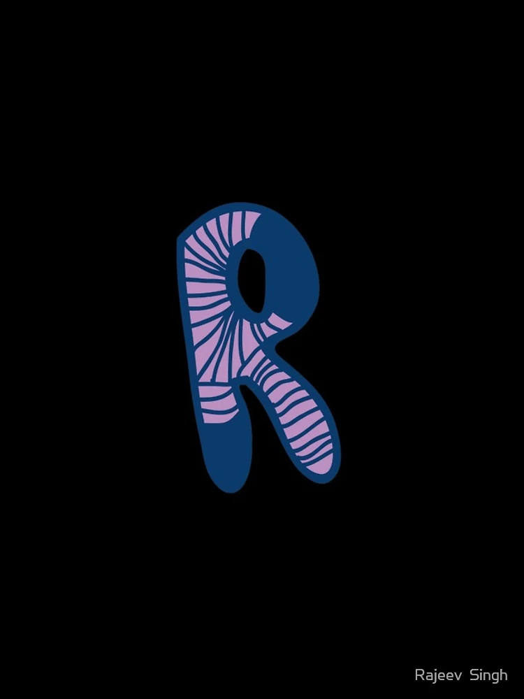 Thumbnail 4 of 4, iPhone Case, Initial Monogram R designed and sold by Rajeev  Singh.