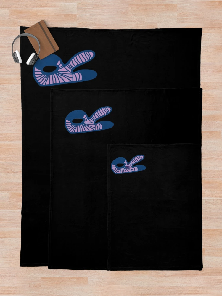 Thumbnail 5 of 6, Throw Blanket, Initial Monogram R designed and sold by Rajeev Singh.