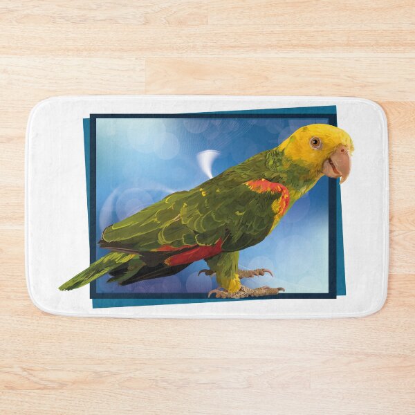 Item preview, yellow-headed parrot designed and sold by obscurite.