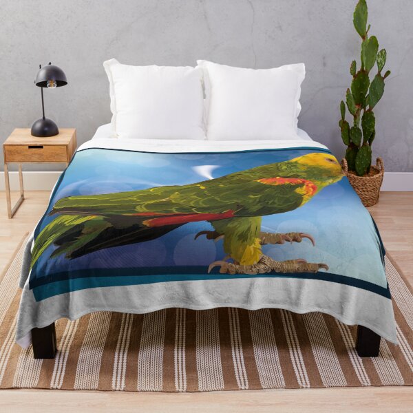 Item preview, yellow-headed parrot designed and sold by obscurite.