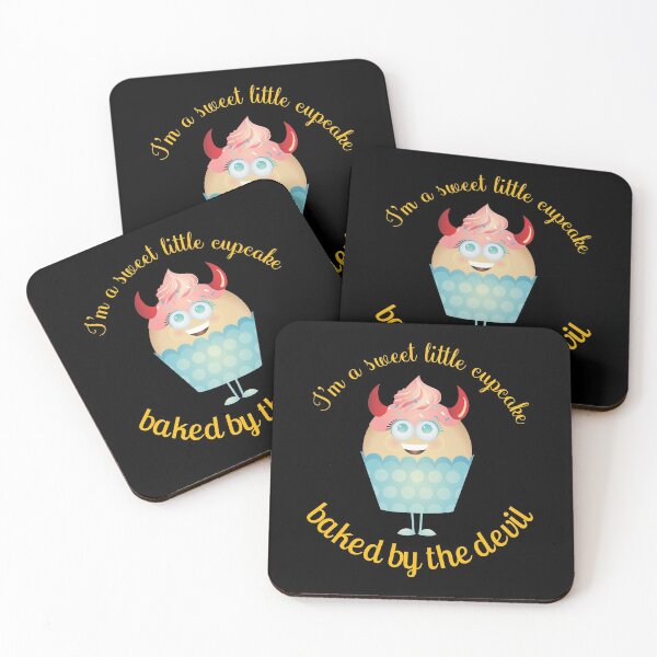 Item preview, I'm a sweet little cupcake - baked by the devil designed and sold by DontGiveaShirt.