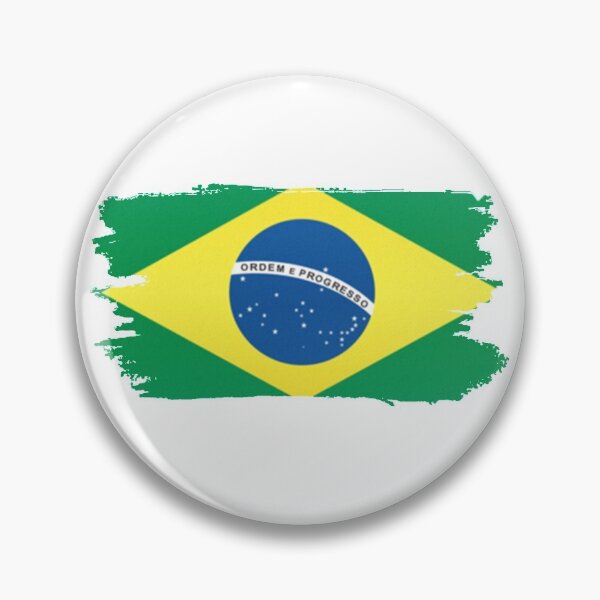 Item preview, Brazil Flag Art designed and sold by HopaHope.
