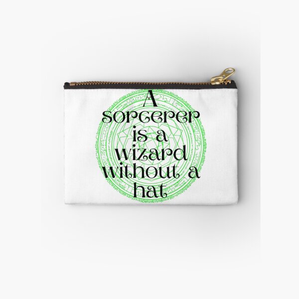 Item preview, A Sorcerer is a Wizard Without A Hat designed and sold by beautynherbooks.