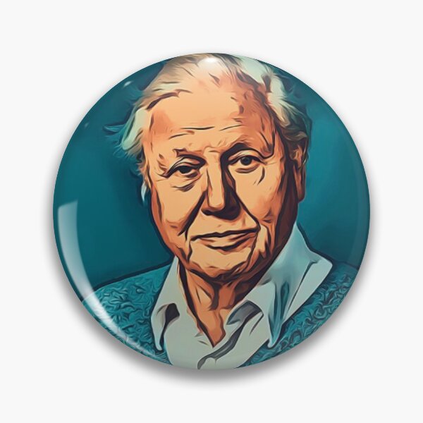Item preview, The Legend David Attenborough  designed and sold by littledinosaurs.