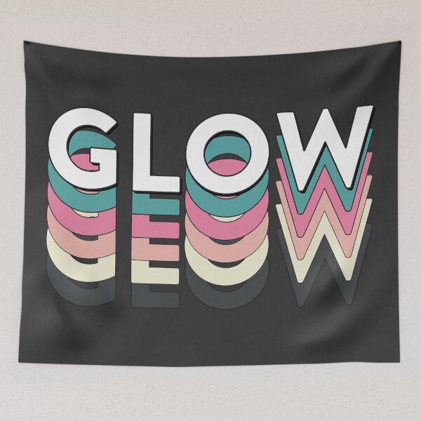 Item preview, glow-yo lettering designed and sold by TheDiamondRiot.