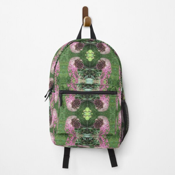 Item preview, Divine Botanical: Pink and Magenta Star Flowers curl across the Emerald Grass designed and sold by RoseAromas.