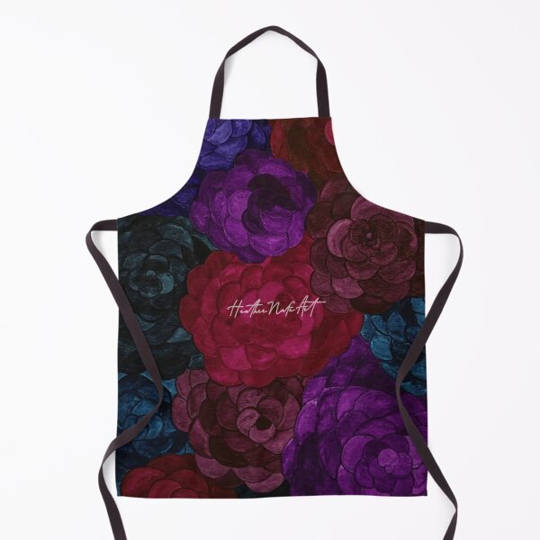 Item preview, Watercolor Dark Flowers designed and sold by HeatherNafeArt.
