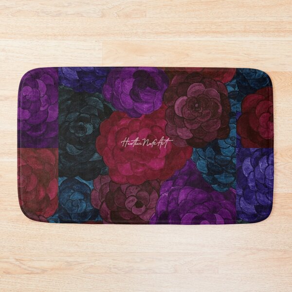 Item preview, Watercolor Dark Flowers designed and sold by HeatherNafeArt.