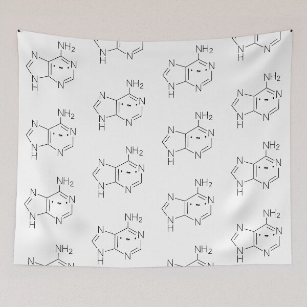 Item preview, Cute Hand Drawn Adenine designed and sold by SofiaSava01.
