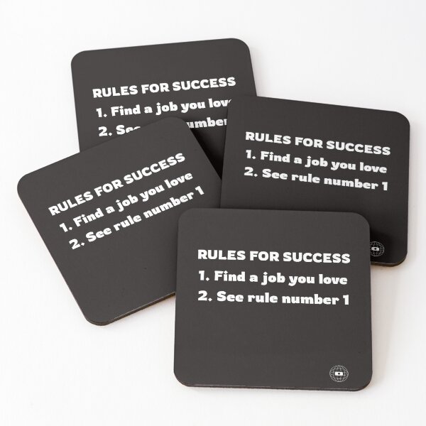 Item preview, Rules For Success designed and sold by TAPDesigns.