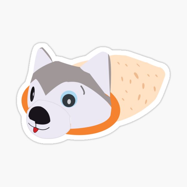 Dog Burrito | Kenton de Jong Travel Sticker