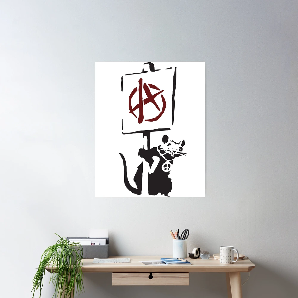 その他 MIGHTY JAXX Banksy Anarchy Rat