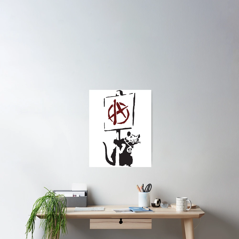Banksy バンクシー 「Anarchy Rat」 シリアル サイン 書類付き Banksy バンクシー 「Anarchy Rat」 シリアル サイン 書類付き