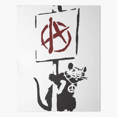 Banksy バンクシー 「Anarchy Rat」 シリアル サイン 書類付き Banksy バンクシー 「Anarchy Rat」 シリアル サイン 書類付き Banksy
