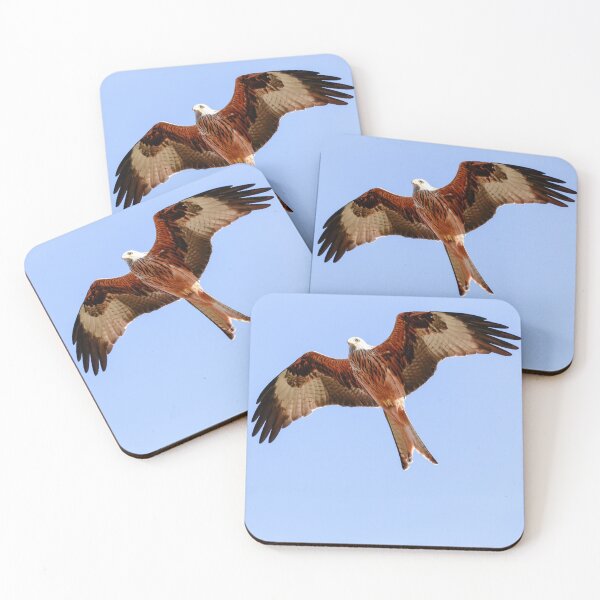 Item preview, Red Kite closeup on sunny day designed and sold by chanonry.