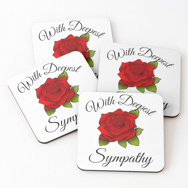 Item preview, Loving Memory Of - Rose with Deepest Sympathy designed and sold by JandS-In-Memory.