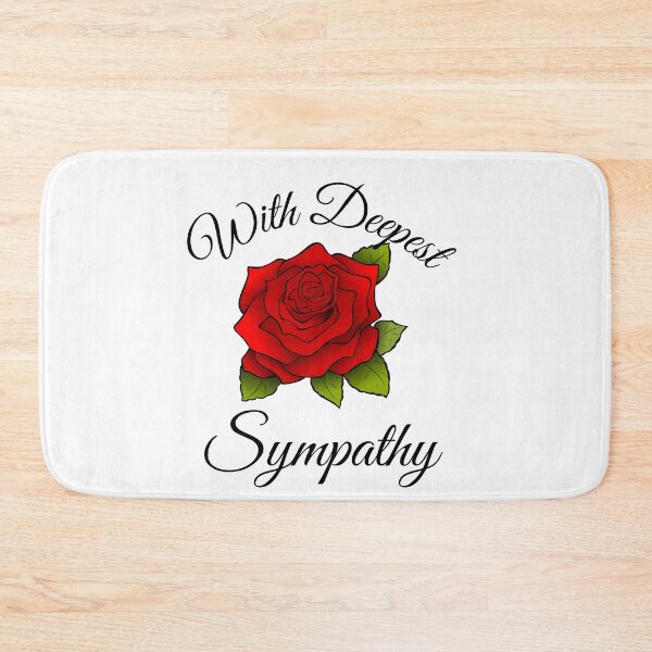 Item preview, Loving Memory Of - Rose with Deepest Sympathy designed and sold by JandS-In-Memory.