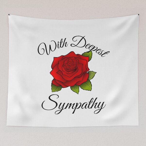 Item preview, Loving Memory Of - Rose with Deepest Sympathy designed and sold by JandS-In-Memory.