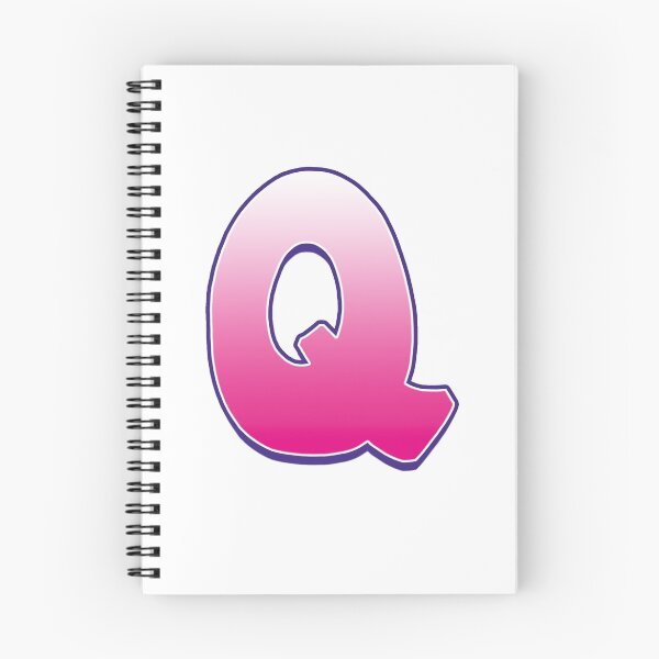 Item preview, Letter Q Pink designed and sold by Dmitri Art.