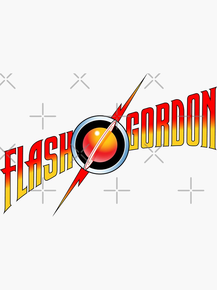 "Flash Gordon" Sticker for Sale by DCdesign Redbubble