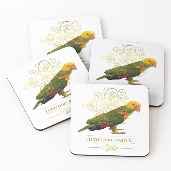 Item preview,  yellow-headed parrot designed and sold by obscurite.