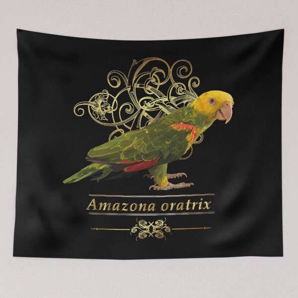 Item preview,  yellow-headed parrot designed and sold by obscurite.