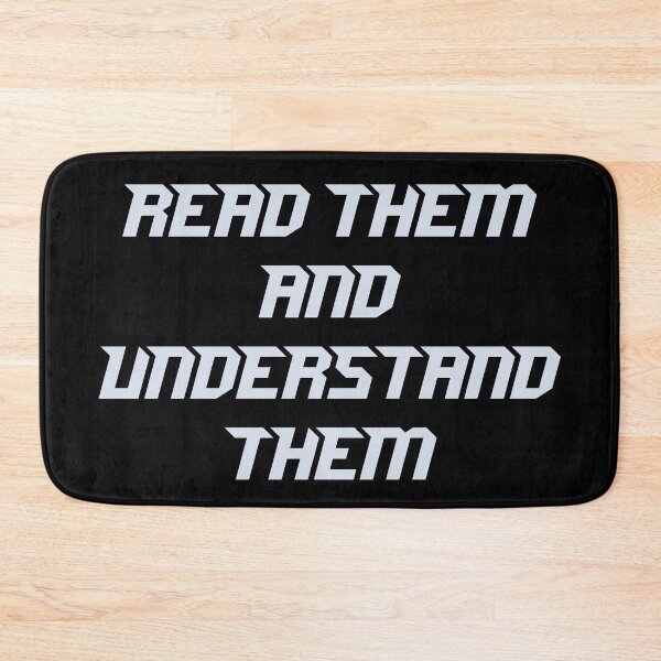 Item preview, Black of Read Them And Understand TheM designed and sold by Cassandra6193.