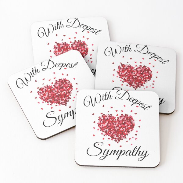 Item preview, Copy of Loving Memory Of - Heart with Deepest Sympathy designed and sold by JandS-In-Memory.