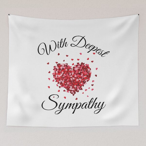 Item preview, Copy of Loving Memory Of - Heart with Deepest Sympathy designed and sold by JandS-In-Memory.