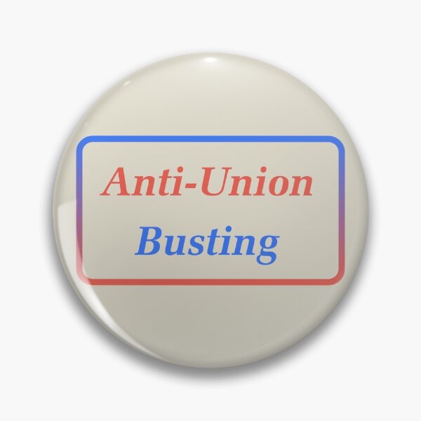 Artikelvorschau, Anti Union Busting entworfen und verkauft von Picket Club.