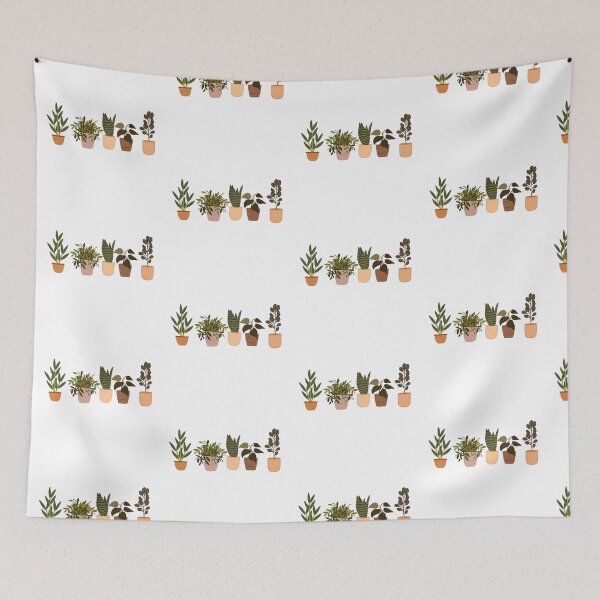 Item preview, Lined Up Plants - Green Thumb - House Plants designed and sold by tgannon.