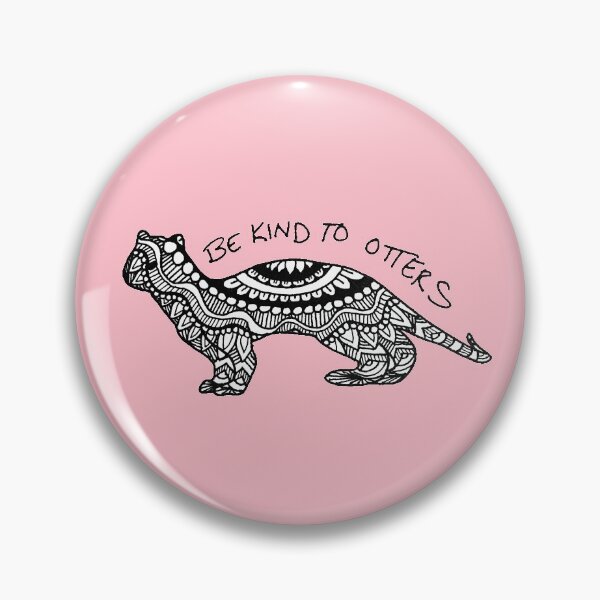 Item preview, Be Kind to Otters designed and sold by Zen's Doodles.