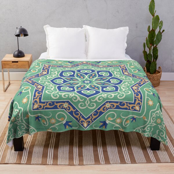 Item preview, Khayamiya - Pistachio Green - Ramadan - رمضان خيامية  designed and sold by Alif-Shop.