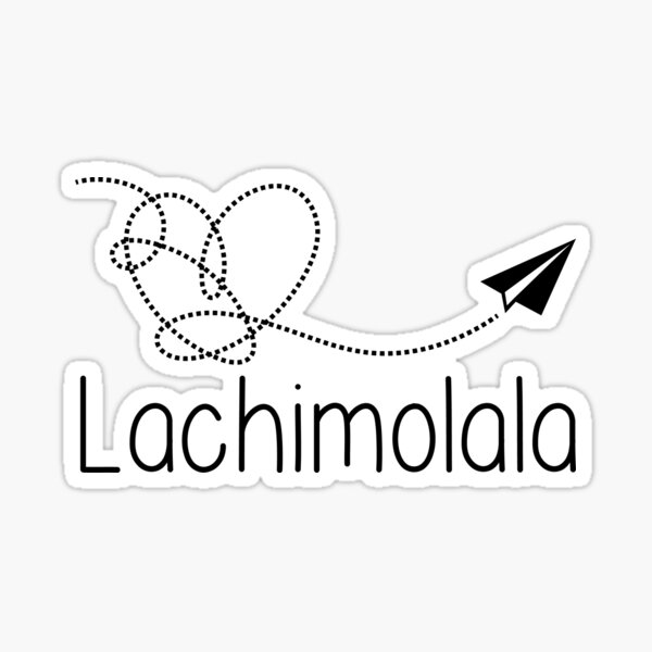 Artikel-Vorschau von Lachimolala Paper Plane Schwarz, designt und verkauft von Lisa Bee.