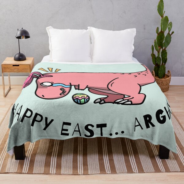Item preview, T-Rex Happy East...argh! | Funny Dinosaur Easter designed and sold by SLAG-Creative.