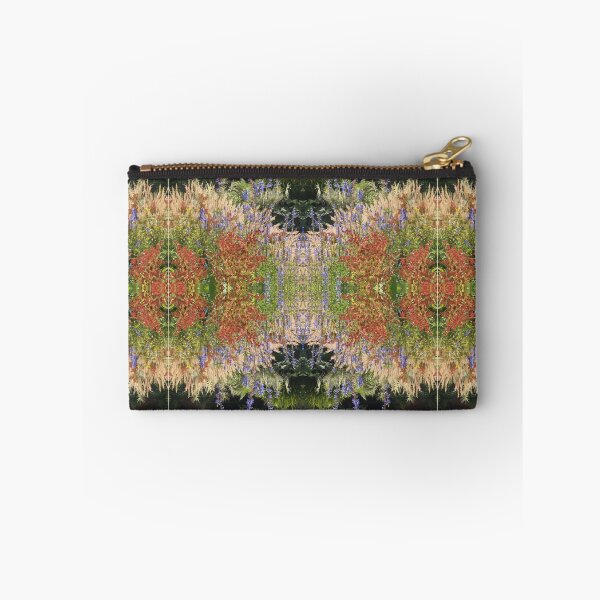 Item preview, Divine Botanicals: Autumn Beauty - Copper, Gold and Sapphire Blue - beside the Waterlily Lake designed and sold by RoseAromas.